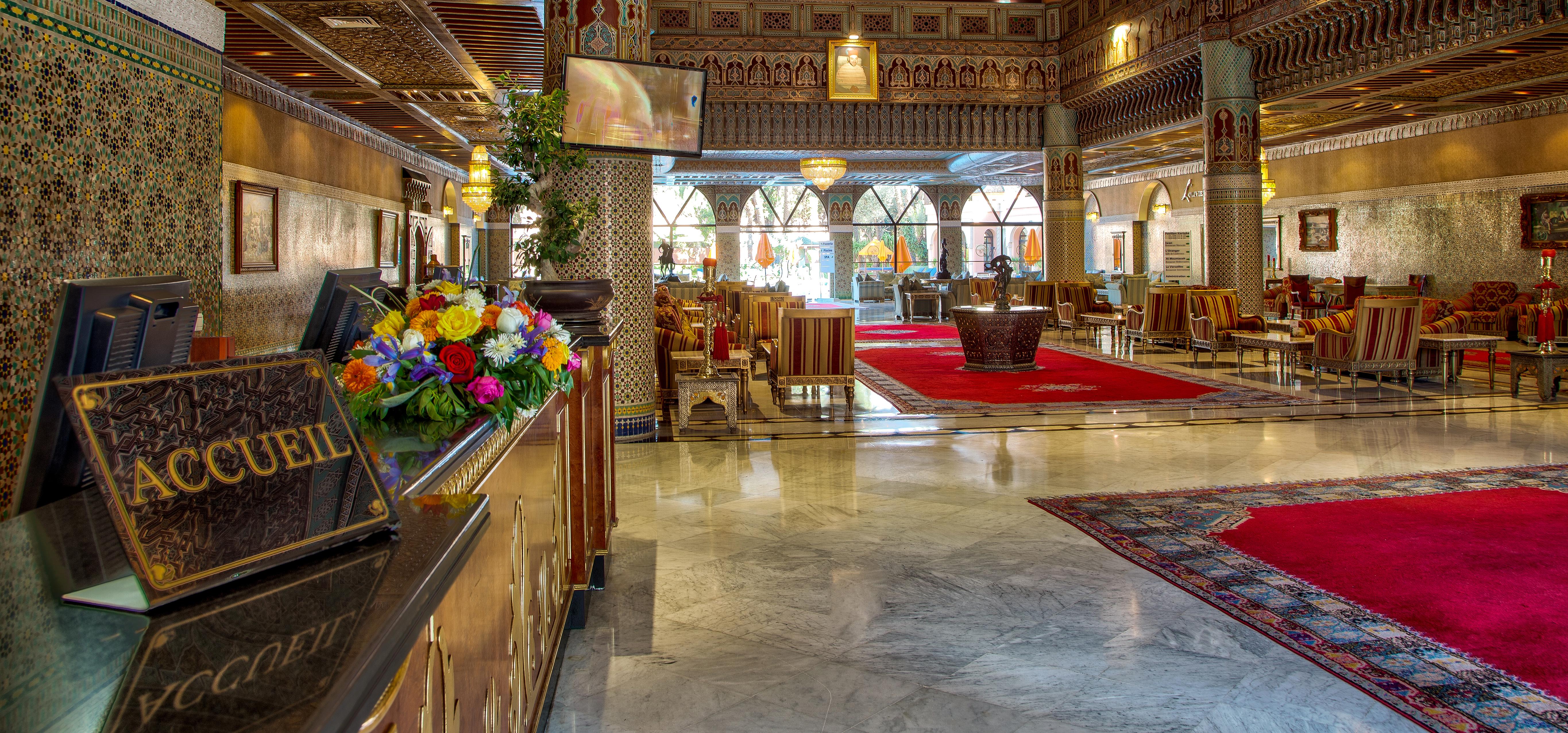 Отель Royal Mirage Deluxe Марракеш Экстерьер фото Lobby